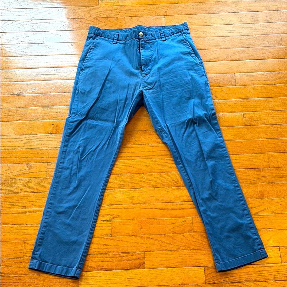 EUC Southern Tide blue
 chino dress pants. 34x30